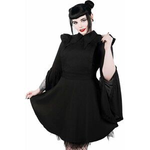 KILLSTAR Low-lita apron dress and blouse set (M)